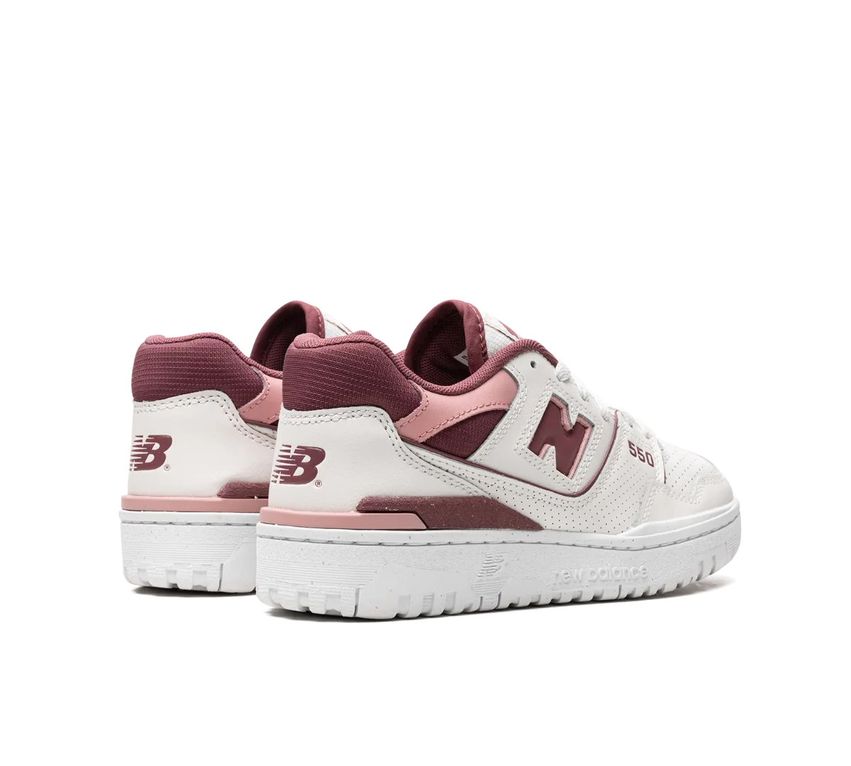 Tênis New Balance 550 'Washed Burgundy' Bordô - BBW550DP