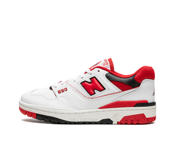 Tênis New Balance 550 'Team Red' Branco / Vermelho - BB550SE1
