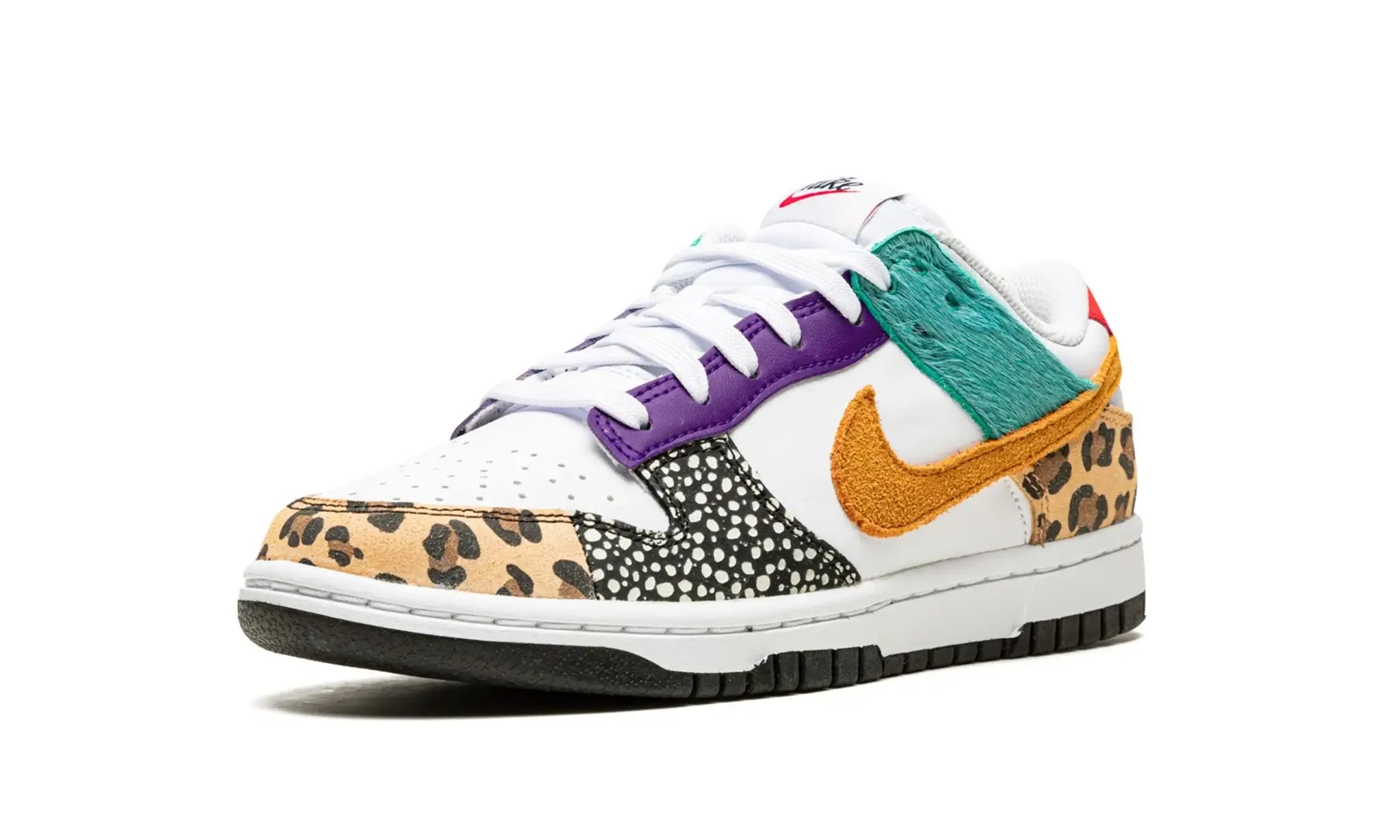 Tênis Nike Dunk Low Feminino "Animal Print" Colorido - DN3866-100