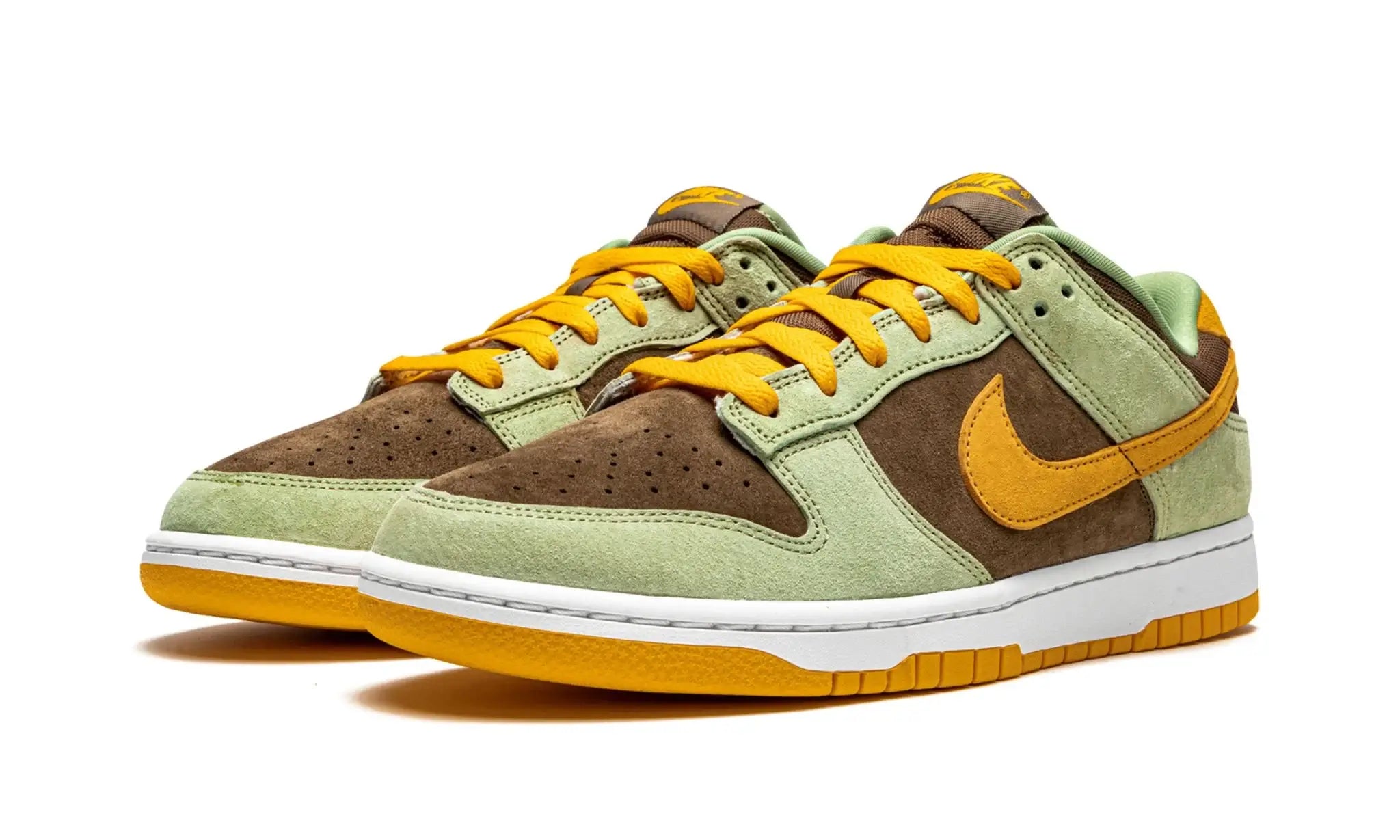 Tênis Nike Dunk Low Masculino "Dusty Olive" Verde / Marrom - DH5360-300