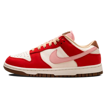 Tênis Nike Dunk Low Feminino "Bacon" Vermelho / Rosa - FB7910-600