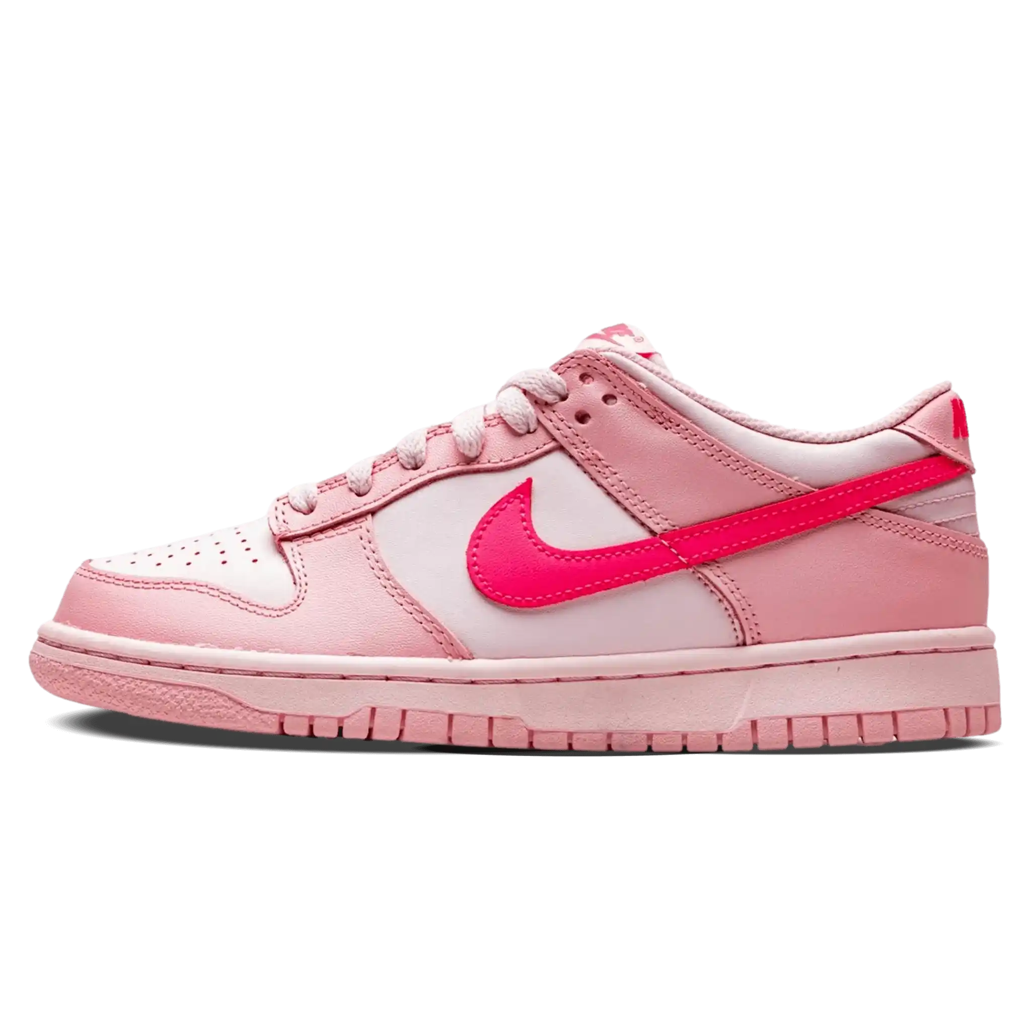 Tênis Nike Dunk Low Feminino "Triple Pink" Rosa - DH9765-600