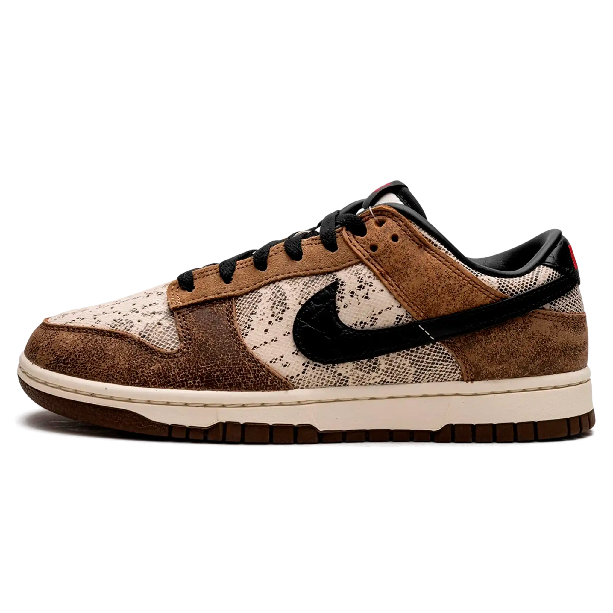 Tênis Nike Dunk Low Masculino "Brown Snakeskin" Marrom - FJ5434-120