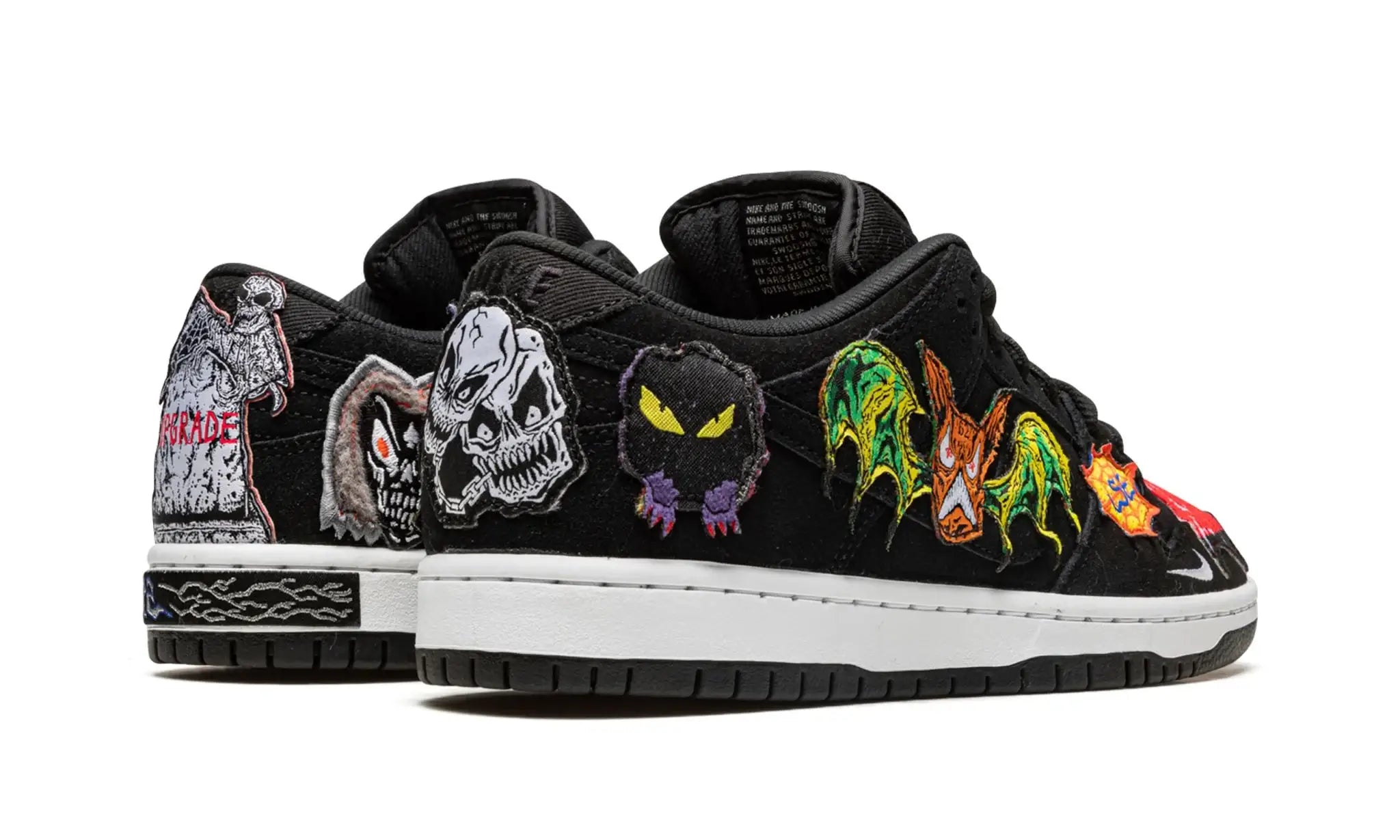 Tênis Nike Dunk Low SB "Neckface" Preto - DQ4488-001