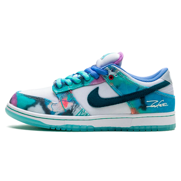 Tênis Nike Dunk Low SB x Futura "Bleached Aqua" Azul - HF6061-400