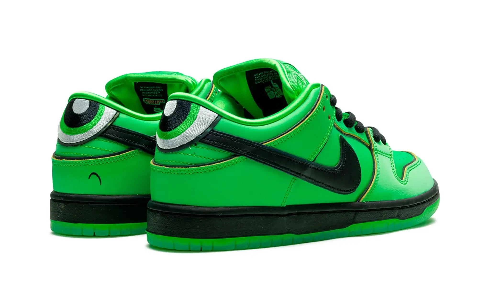 Tênis Nike Dunk Low SB x Meninas Superpoderosas "Buttercup" Verde - FZ8319-300