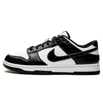 Tênis Nike Dunk Low Black "World Champ" Preto / Branco - DR9511-100