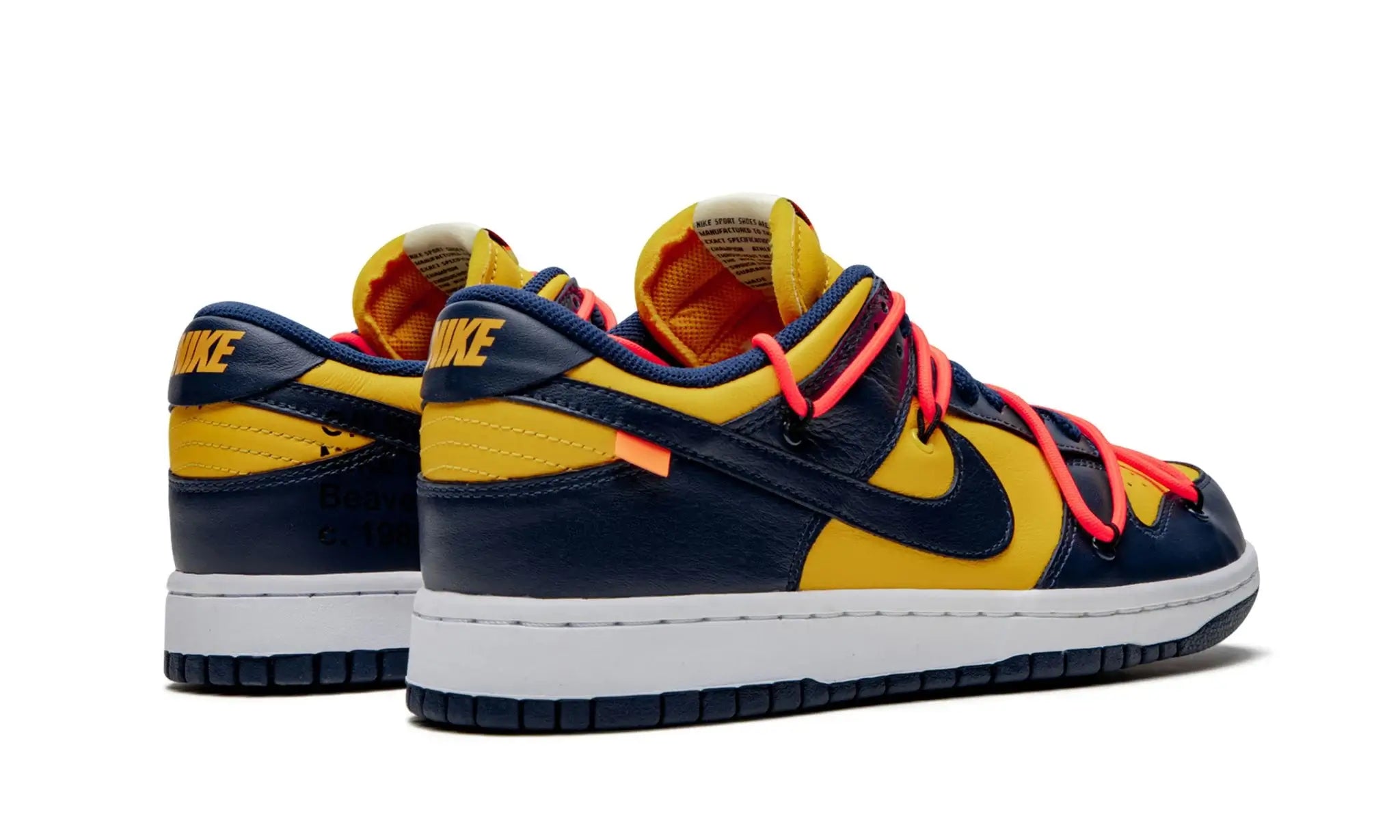 Tênis Nike Dunk Low x Off-White "Michigan" - CT0856-700