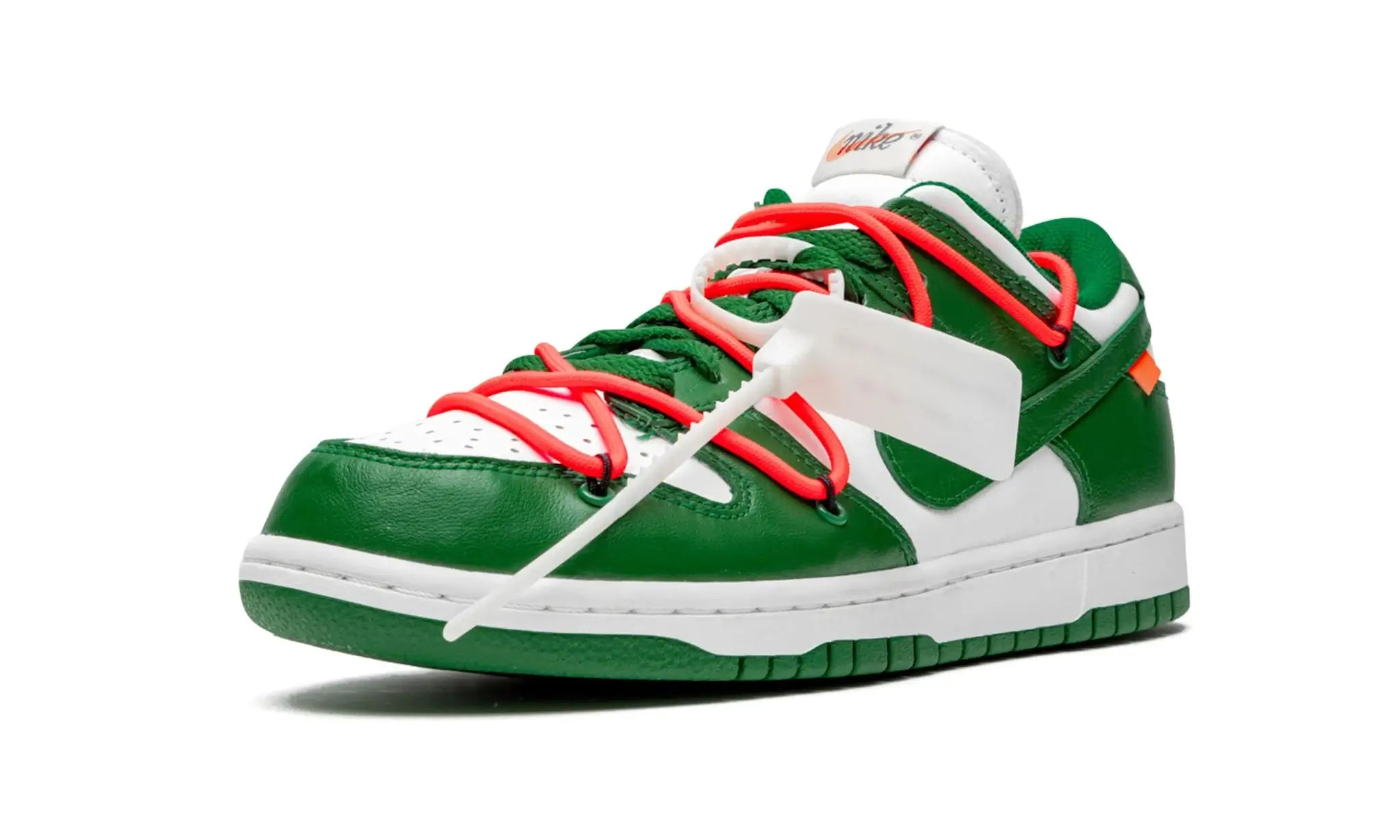 Tênis Nike Dunk Low x Off-White "Pine Green" Verde - CT0856-100
