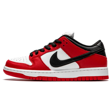 Tênis Nike Dunk Low SB "Chicago" Vermelho / Branco - BQ6817-600