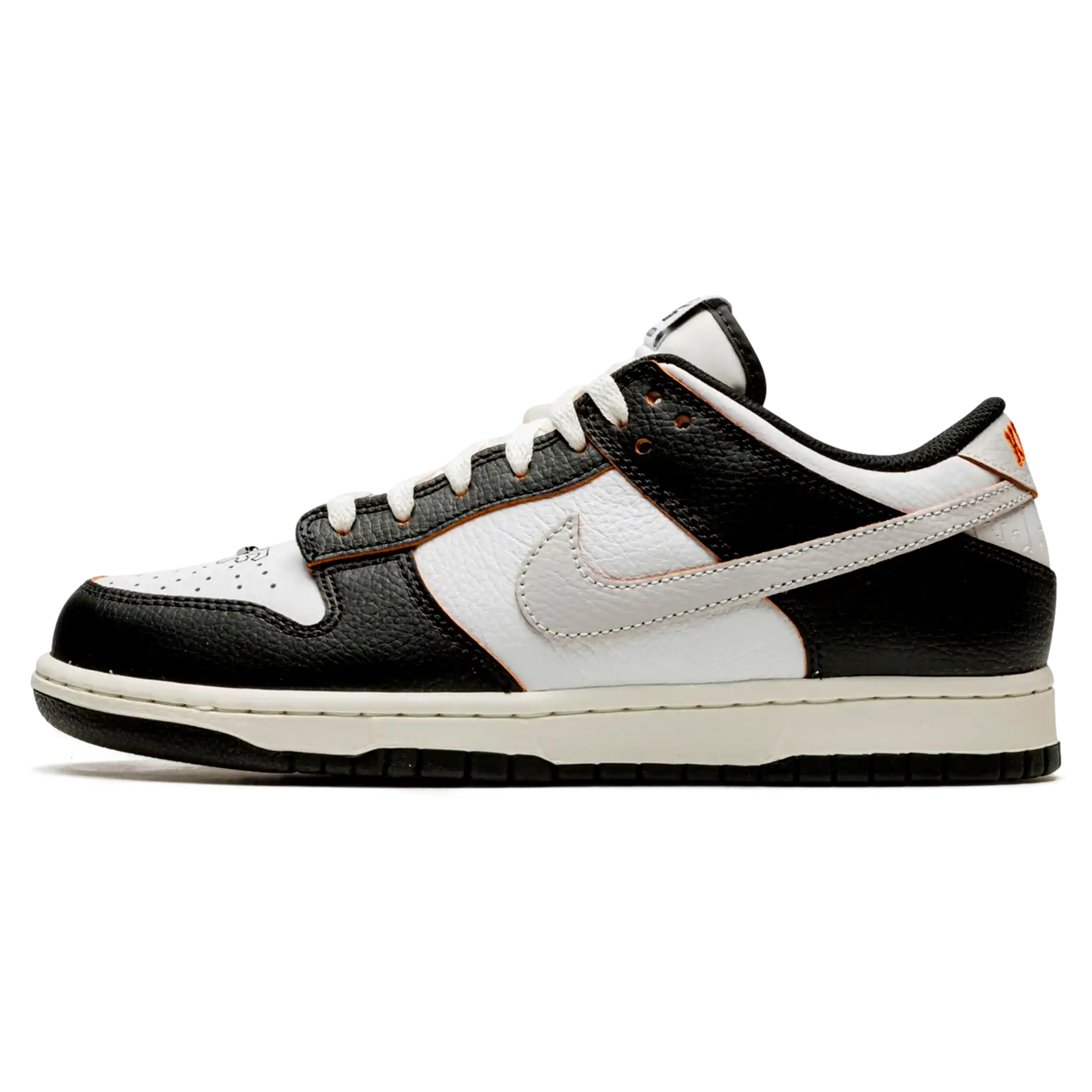 Tênis Nike Dunk Low SB x HUF "San Francisco" Preto / Branco - FD8775-001