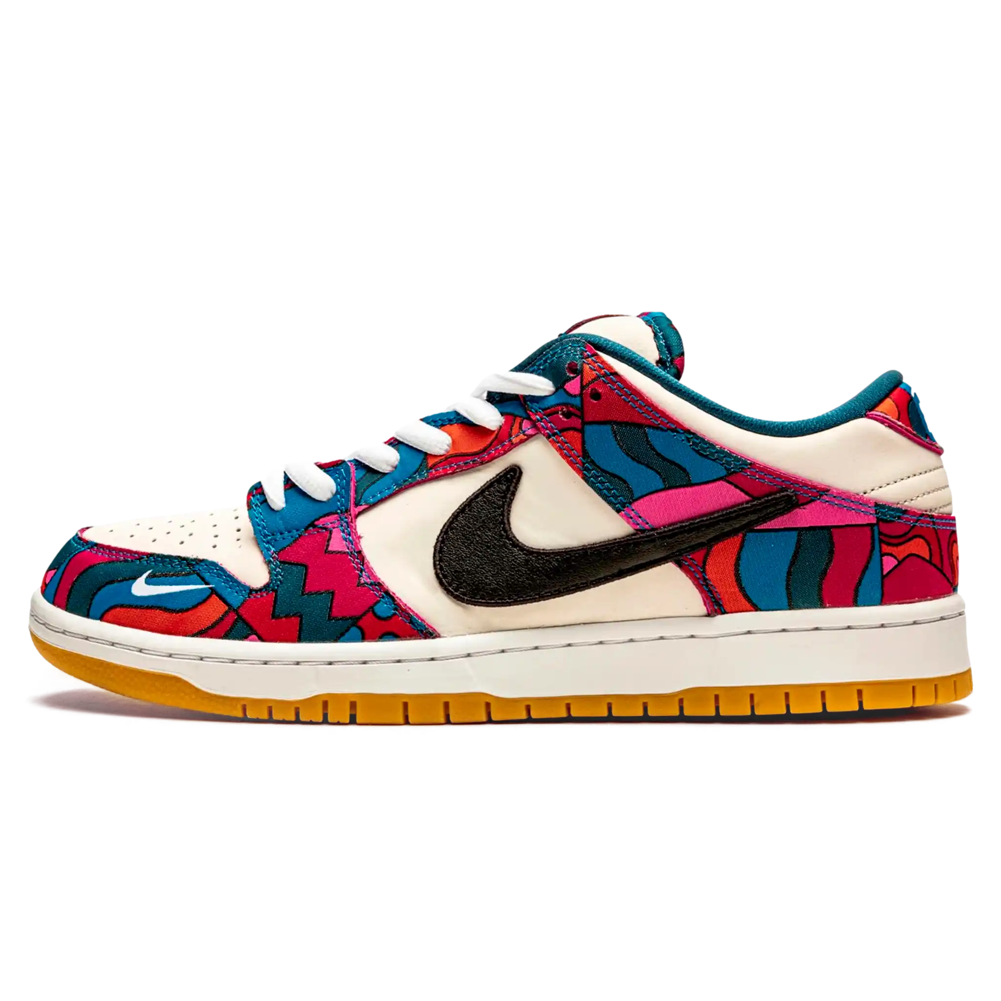 Tênis Nike Dunk Low SB x Parra "Abstract Art" Colorido - DH7695-600
