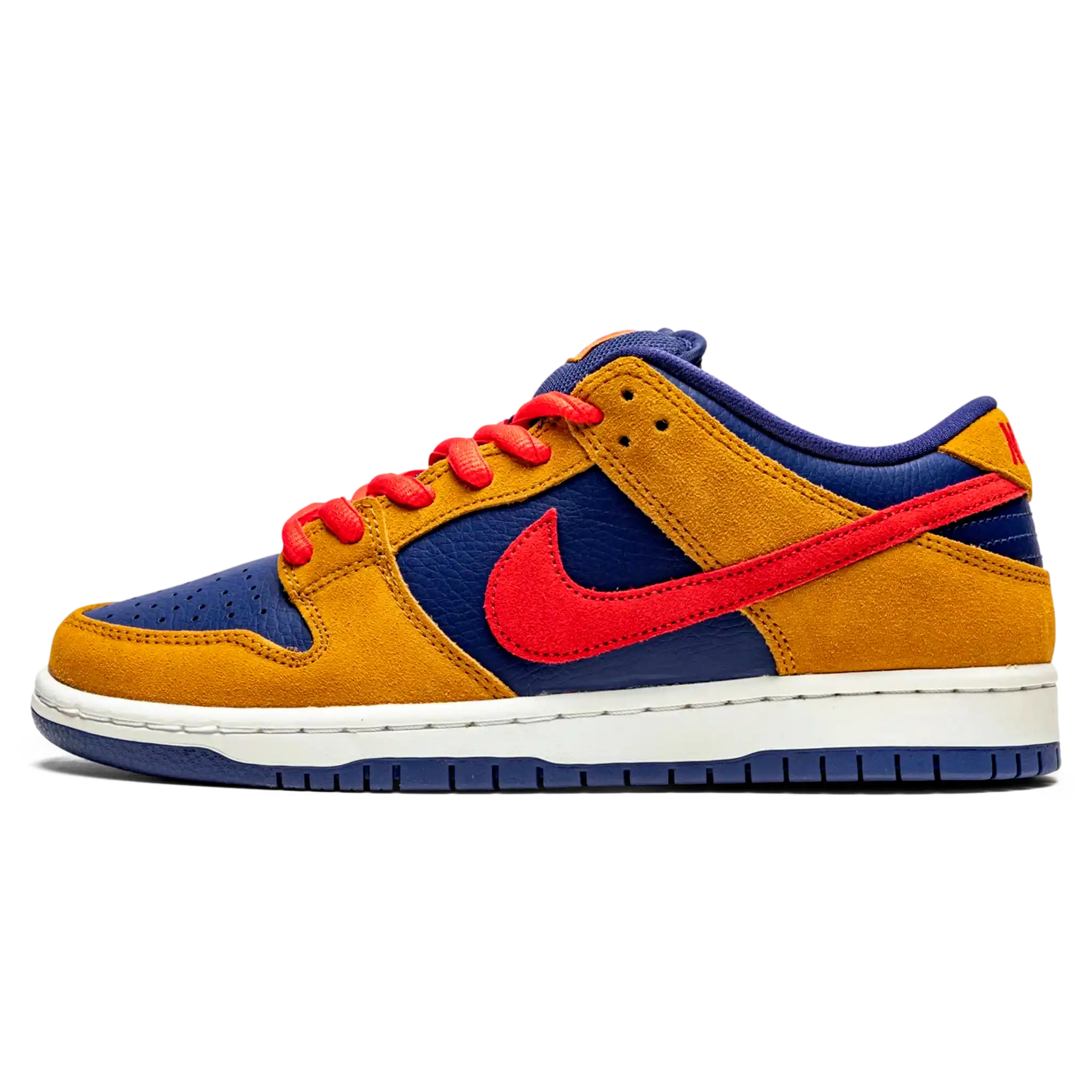 Tênis Nike Dunk Low SB "Papa Bear" Marrom / Azul - BQ6817-700