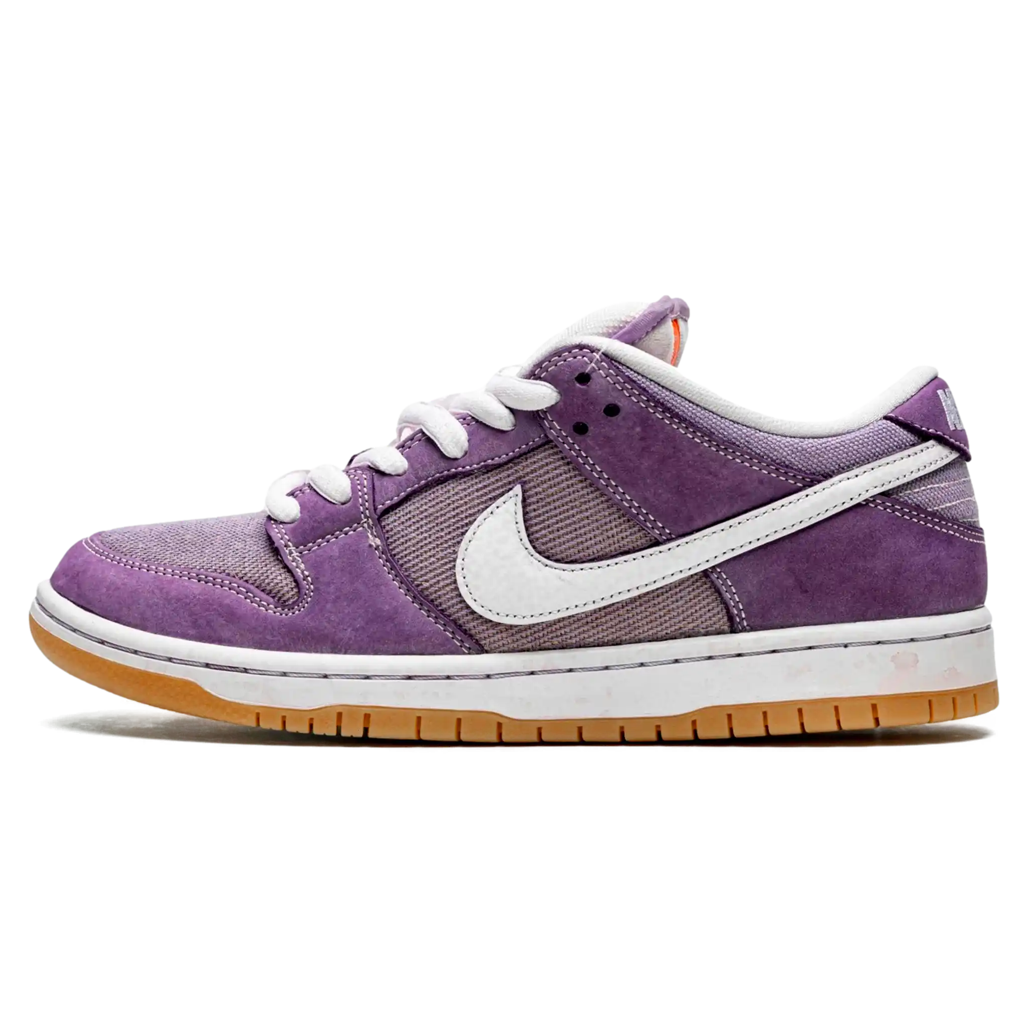 Tênis Nike Dunk Low SB "Unbleached" Roxo - DA9658-500