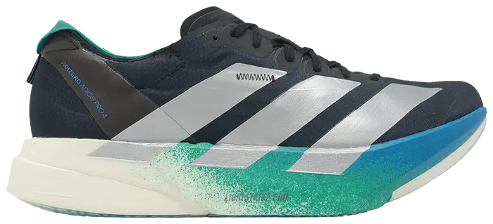 Tênis Adidas Adizero Adios Pro 4 'Black Silver Glory Green' - JR6365