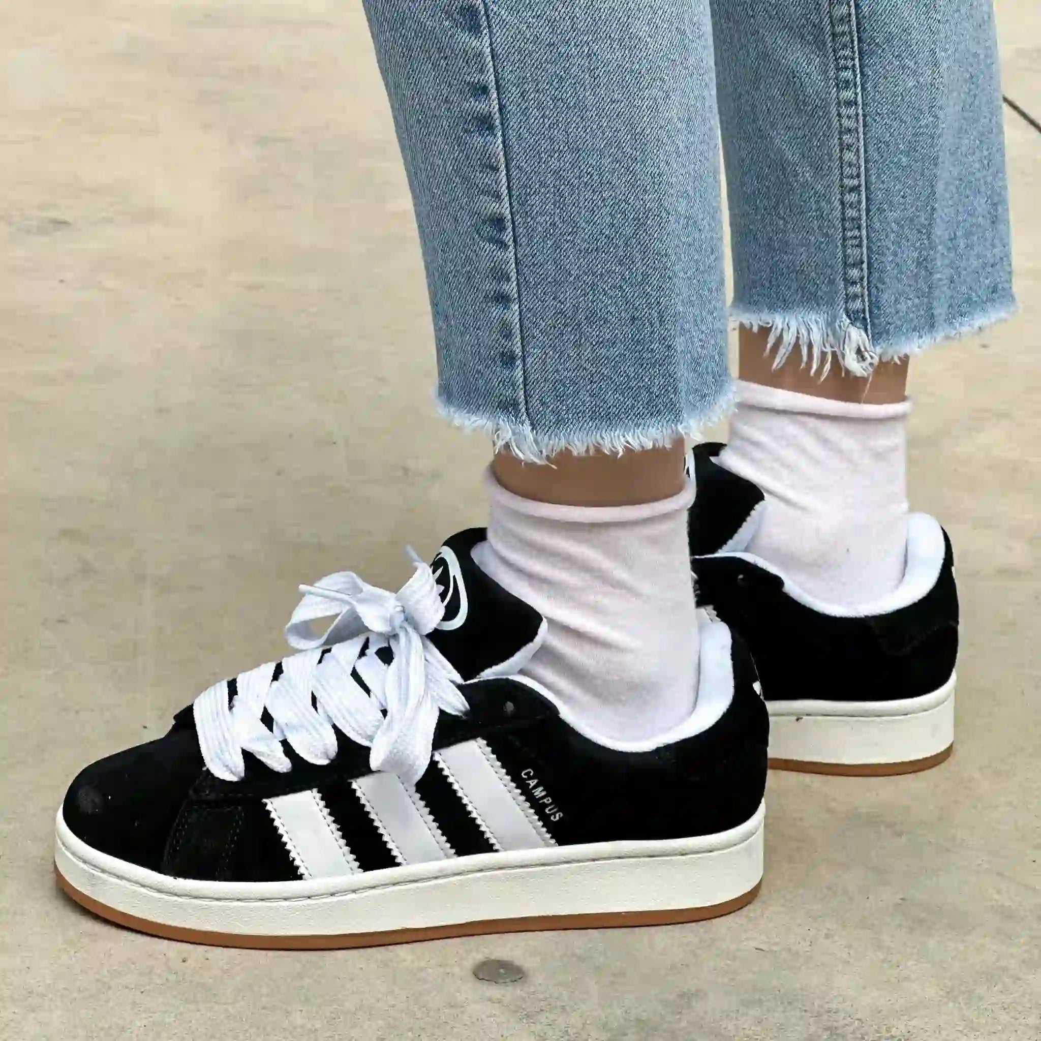 Tênis Adidas Campus 00s Feminino "Core Black" Preto - HQ8708