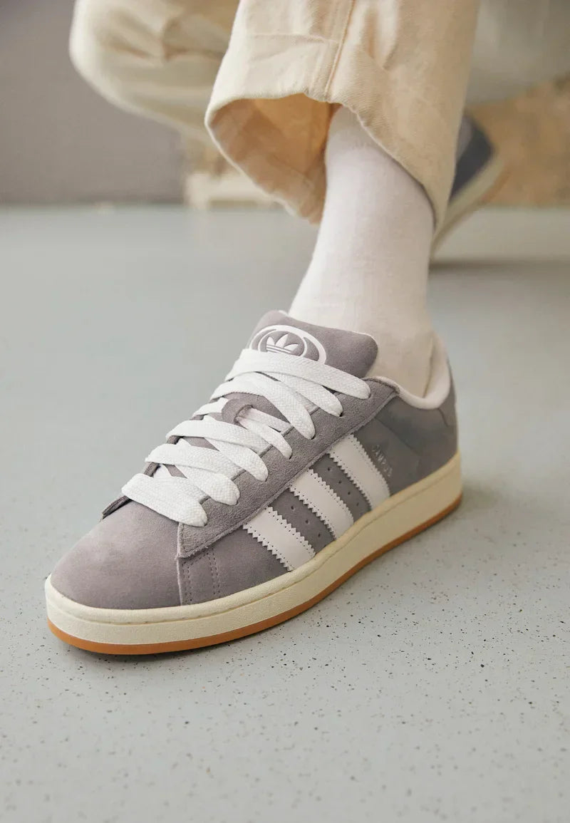 Tênis Adidas Campus 00s Feminino "Grey White" Cinza - HQ6507