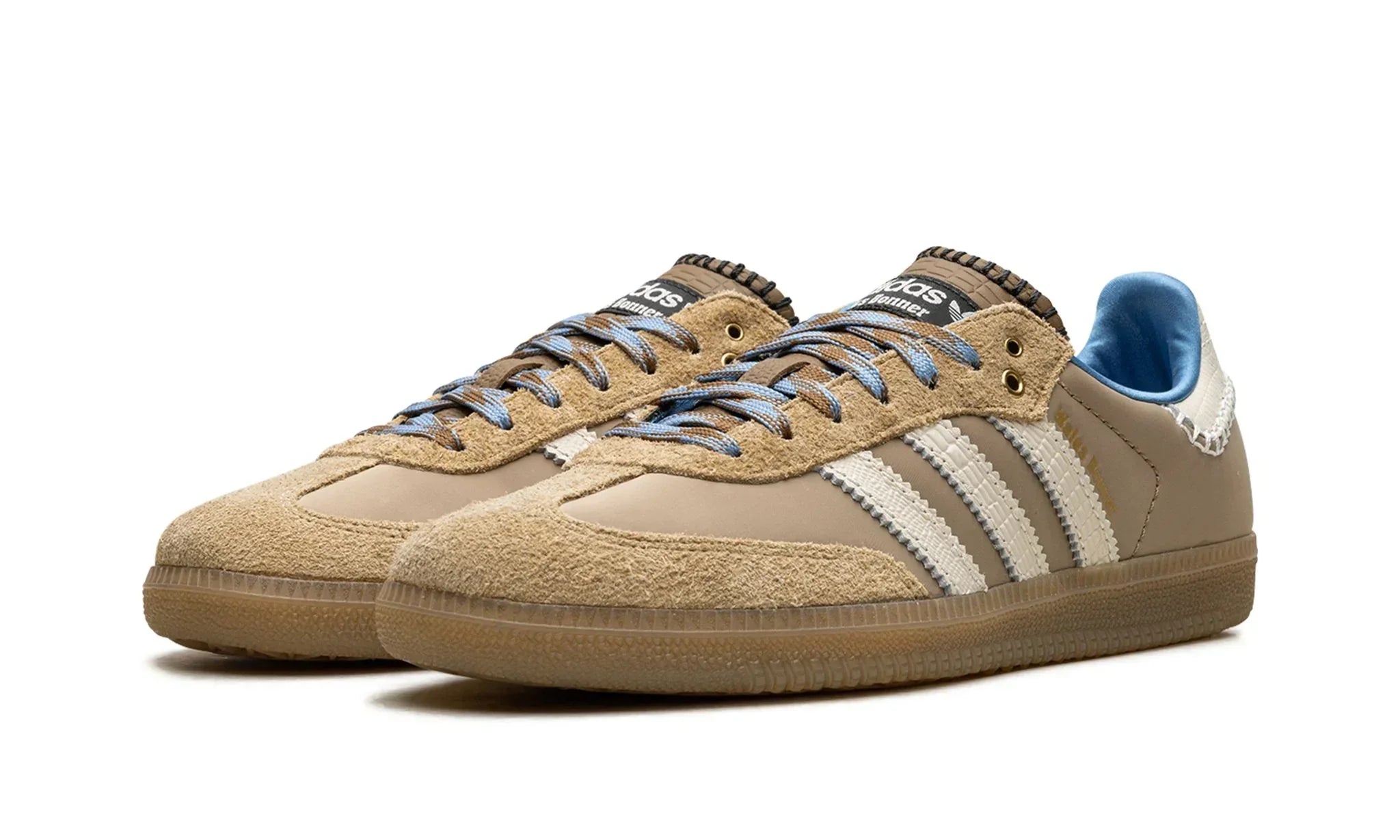 Tênis Adidas Samba x Wales Bonner 'Desert White' Bege - IH3261