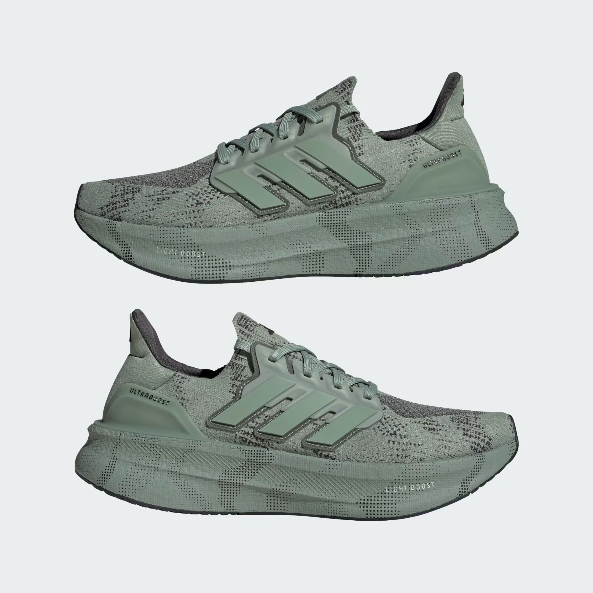 Tênis Adidas Ultraboost 5X 'Carbon' Silver Green - JI1525