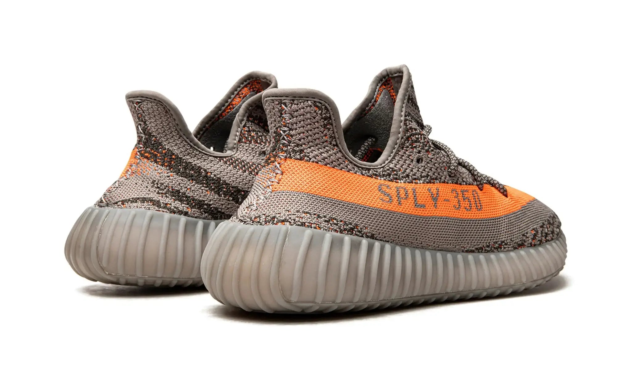 Tênis Adidas Yeezy Boost 350 v2 'Beluga Reflective' Cinza / Laranja - GW1229