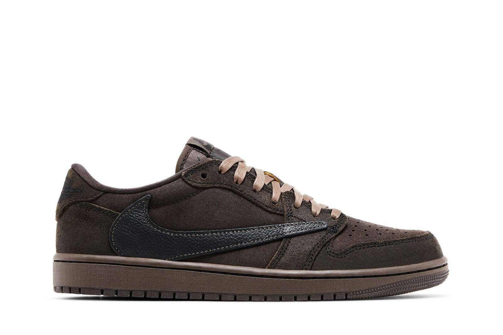 Tênis Air Jordan 1 Low Og Sp x Travis Scott Velvet Brown Marrom - DM7866-202