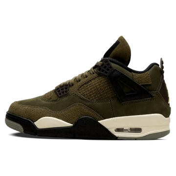 Tênis Air Jordan 4 Craft "Medium Olive" Verde - FB9927-200