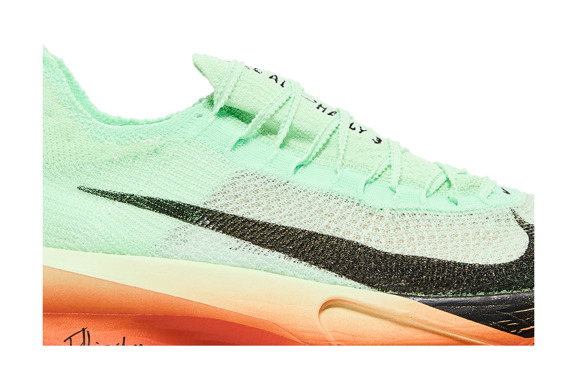 Tênis Nike Air Zoom Alphafly NEXT% 3 x Eliud Kipchoge 'It's Just The Start' Verde - HJ7041-300